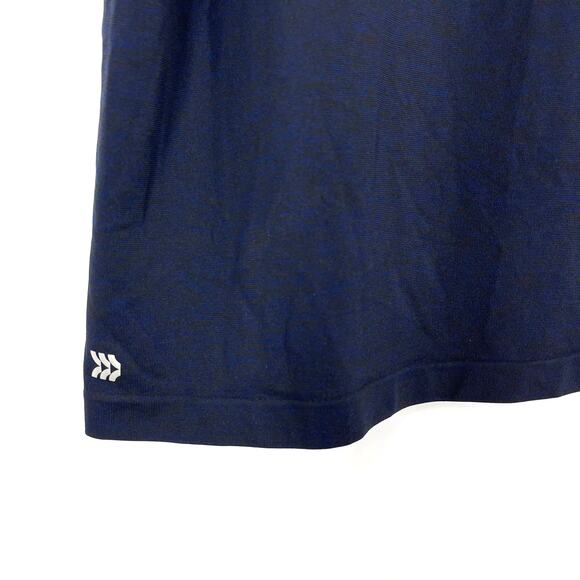 All In Motion Blue Black Seamless Workout T-Shirt Size XXL NWT - Picture 6 of 10